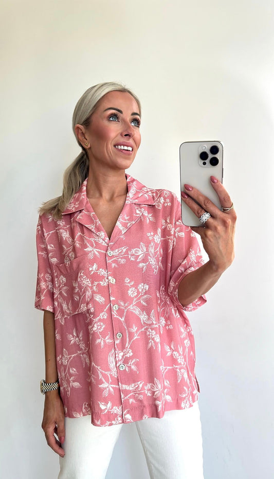 BIRDIE Blouse - rose