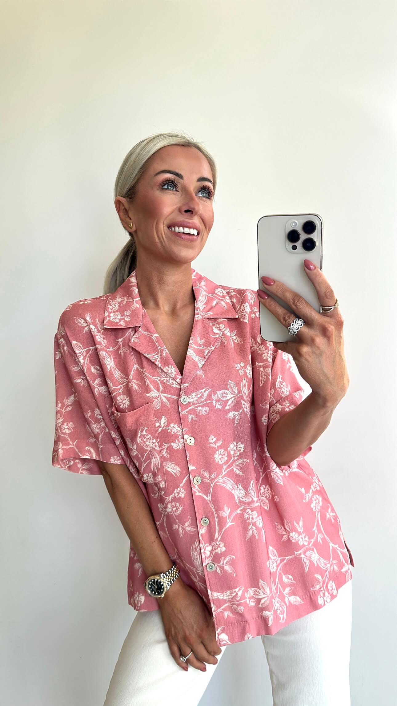 BIRDIE Blouse - rose