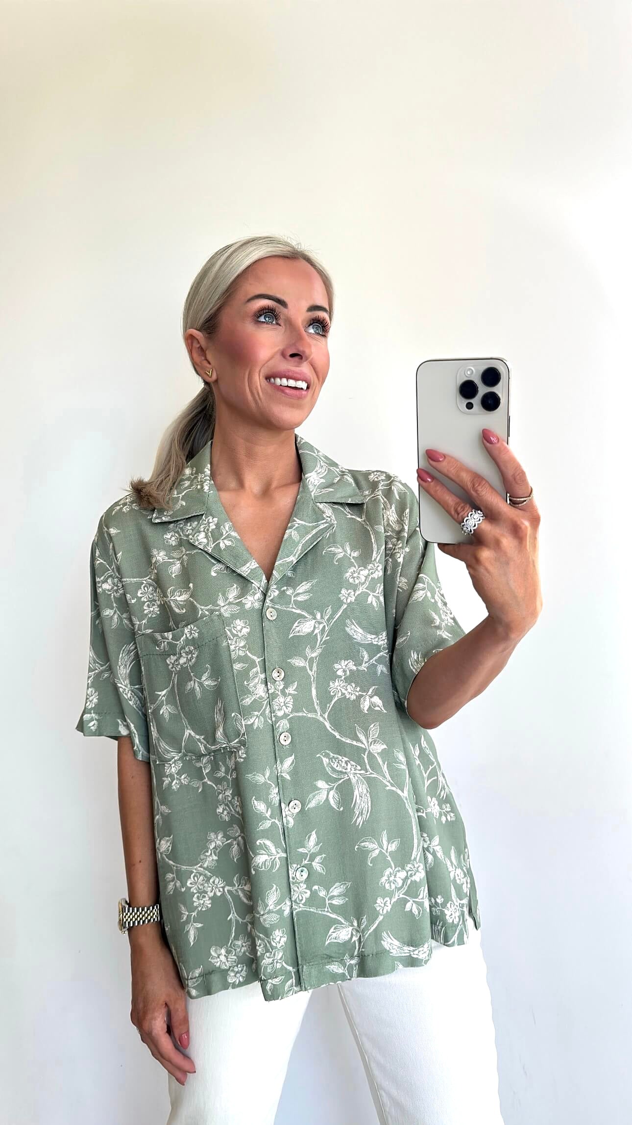 BIRDIE Blouse - khaki