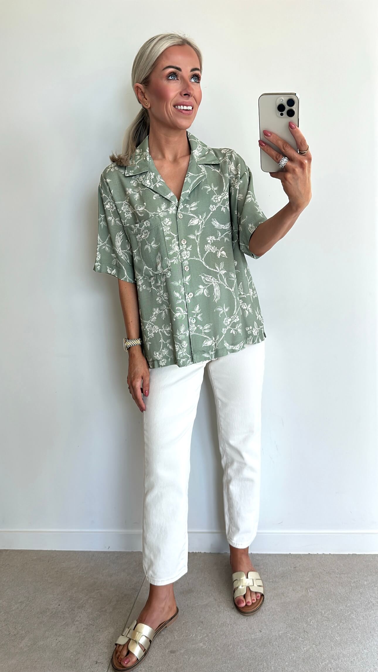 BIRDIE Blouse - khaki