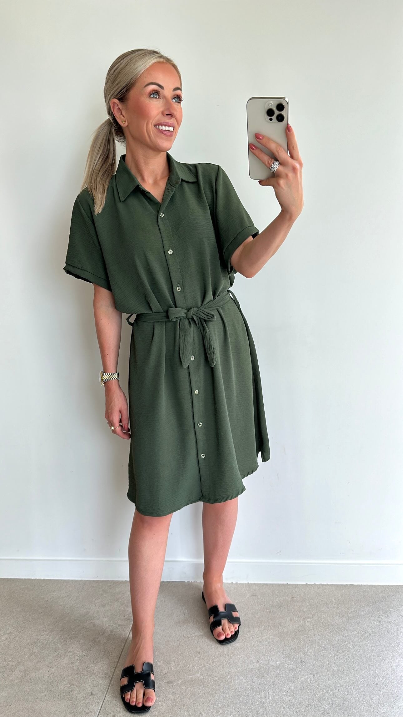 SUMMER SOPHIE Dress - khaki