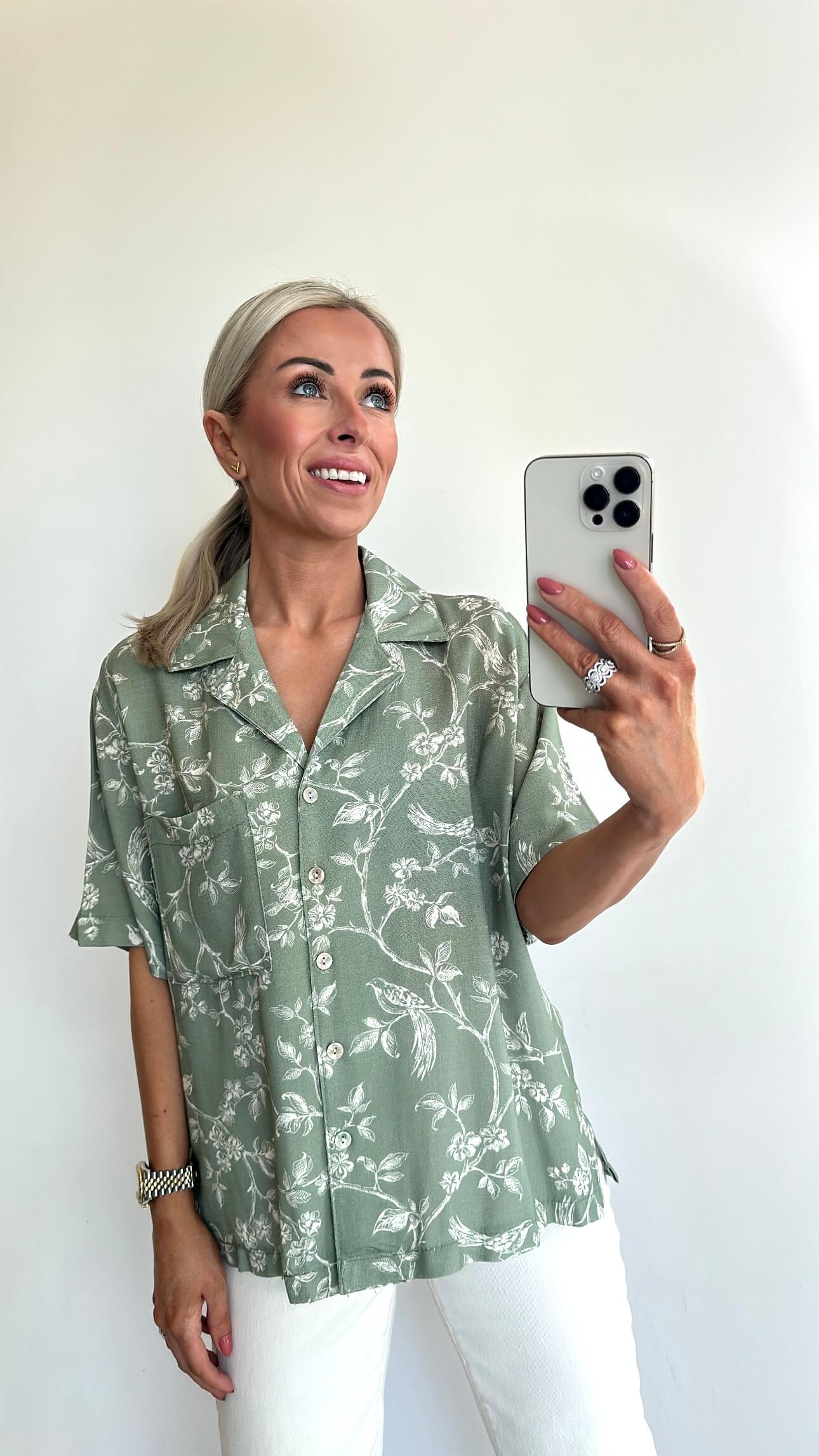 BIRDIE Blouse - khaki