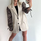 BABS Blazer - beige/leopard