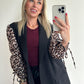 BABS Blazer - black/leopard