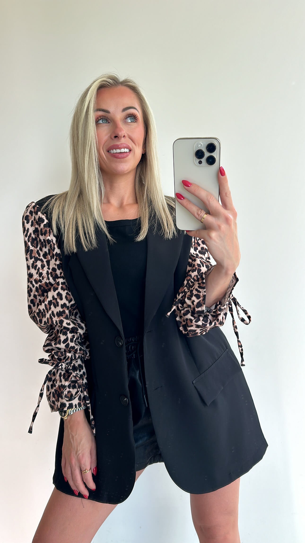 BABS Blazer - black/leopard