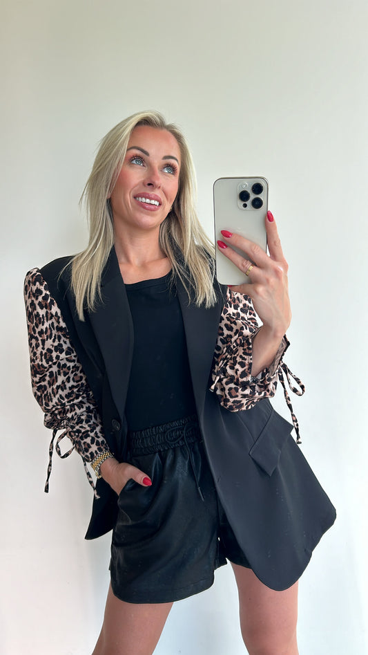 BABS Blazer - black/leopard