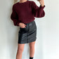 PHOEBE Pull - bordeaux