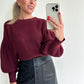 PHOEBE Pull - bordeaux