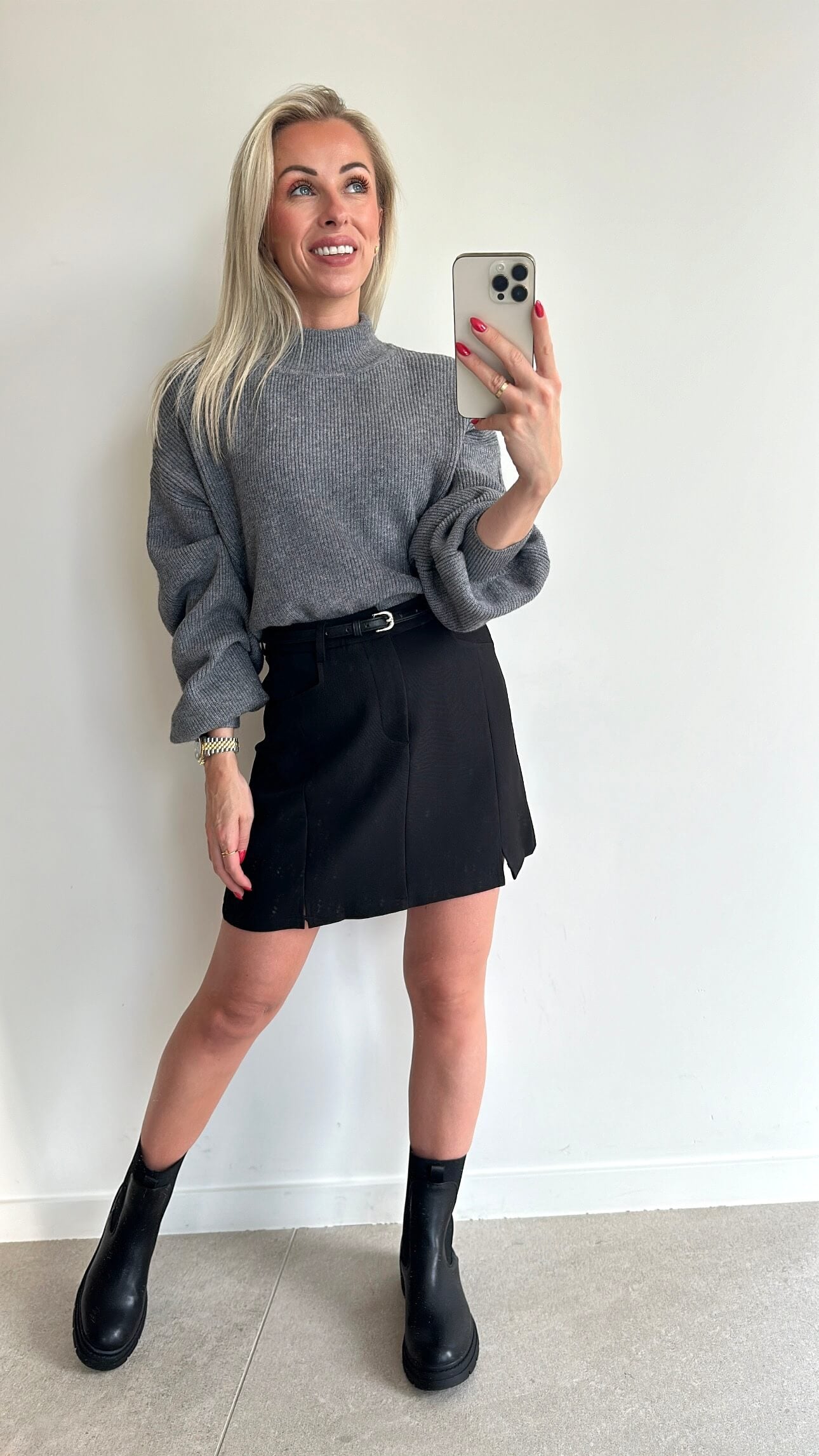 POLLIE Pull - grey