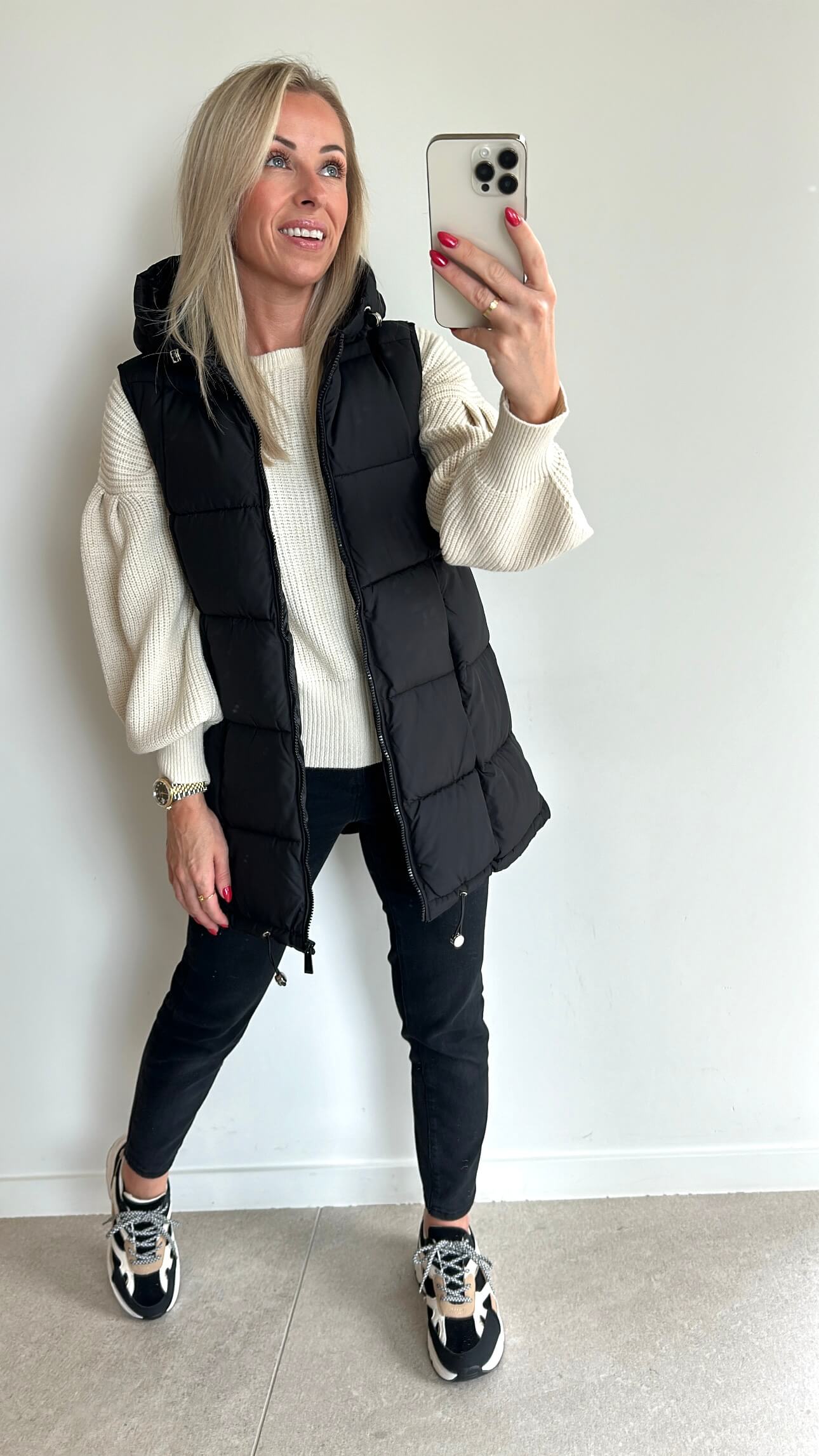 GIGI Gilet - black