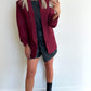 BILLIE Blazer - bordeaux