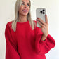 MILLIE Sweater - red