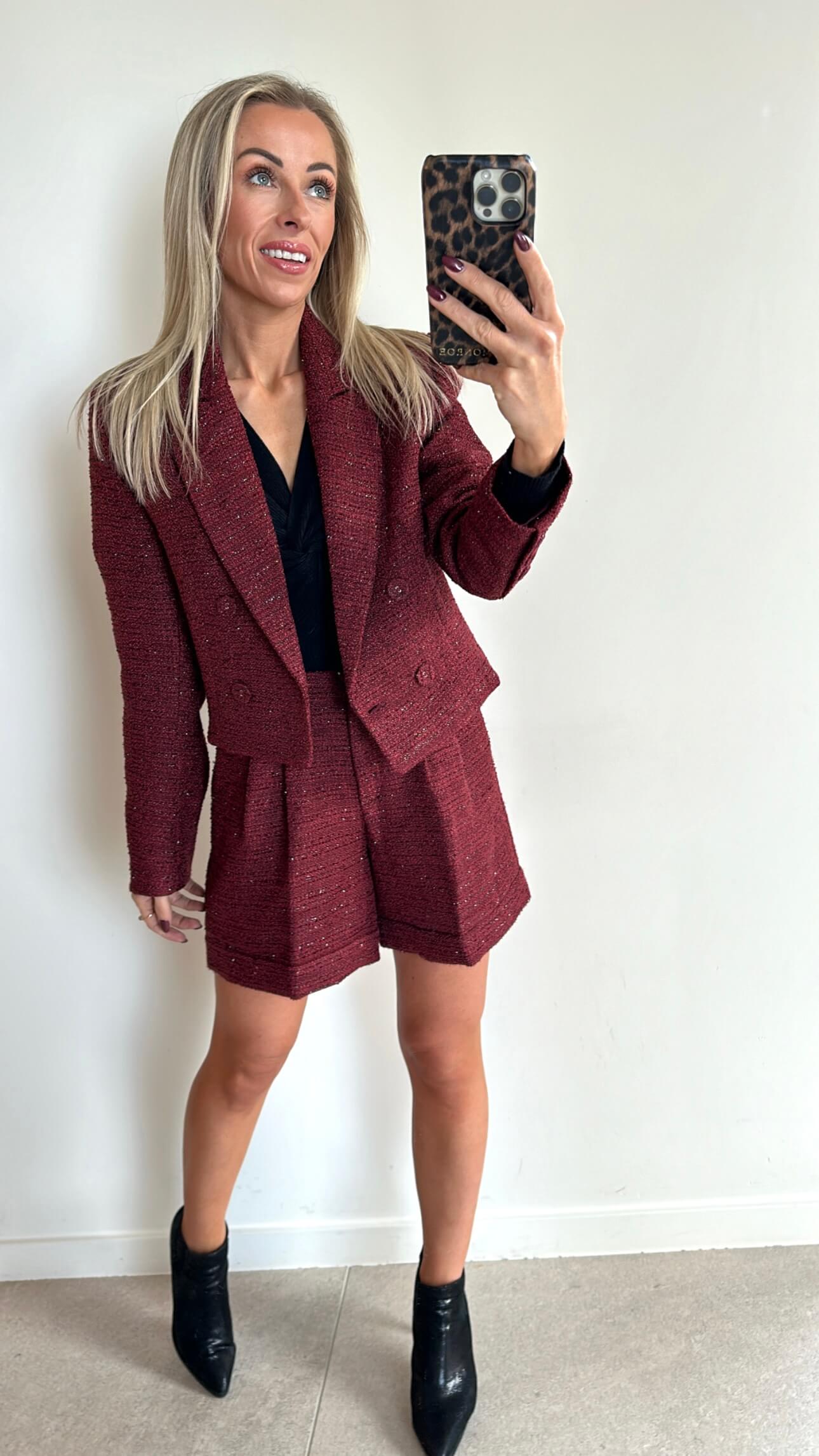 VIVI Jacket - bordeaux