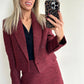 VIVI Jacket - bordeaux