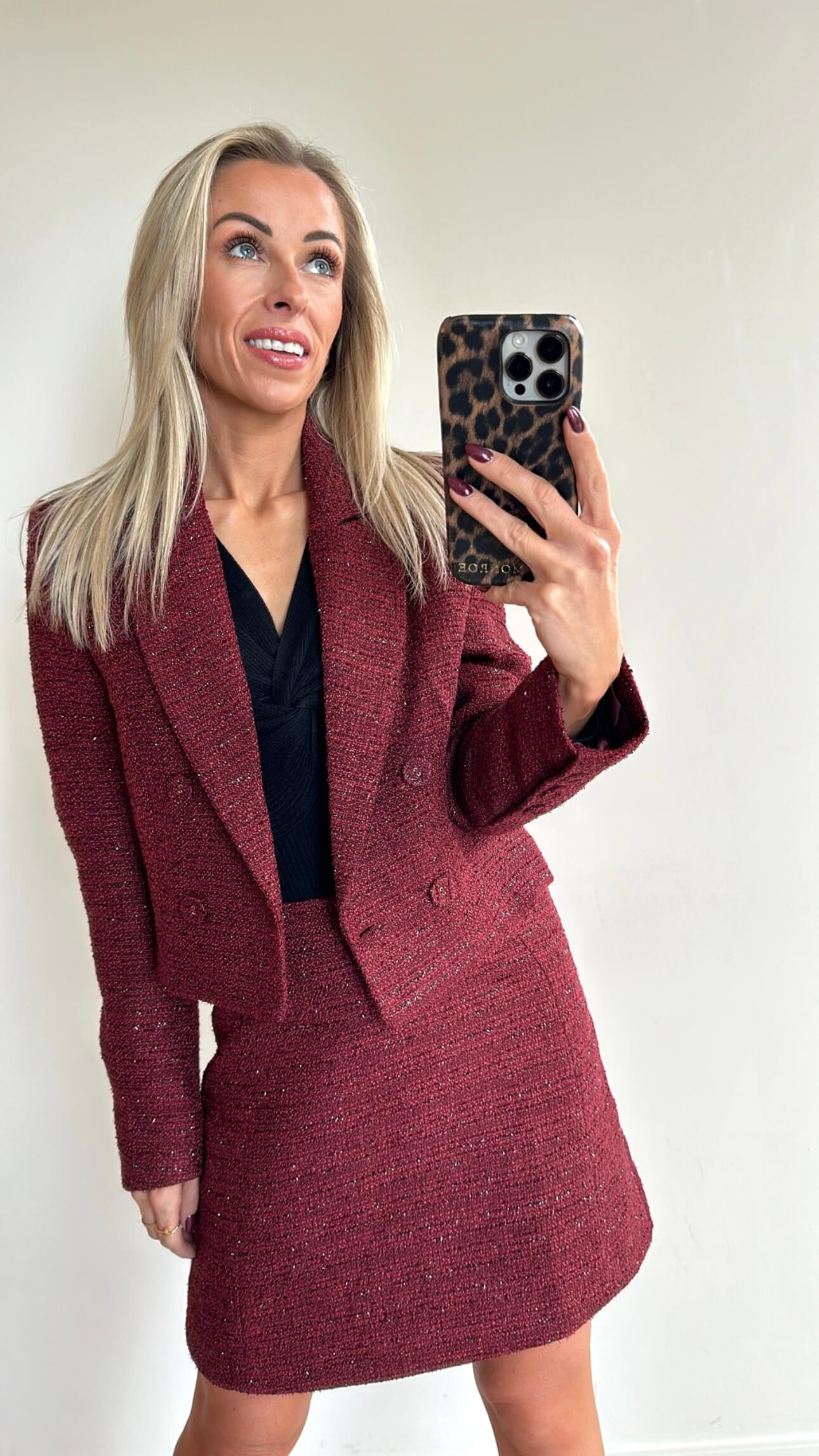 VIVI Jacket - bordeaux