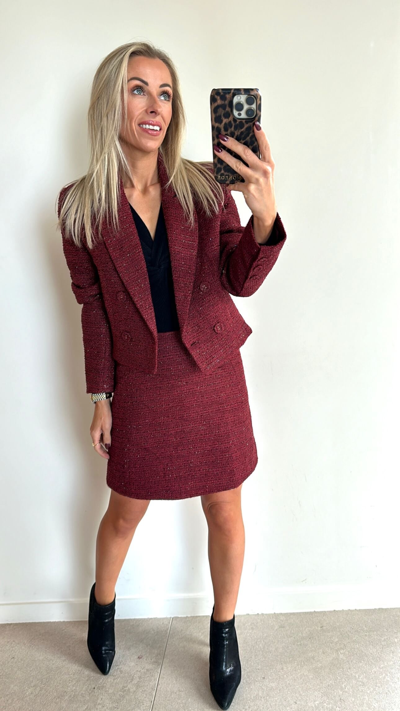 VIVI Jacket - bordeaux