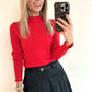 LILLIE Top - red