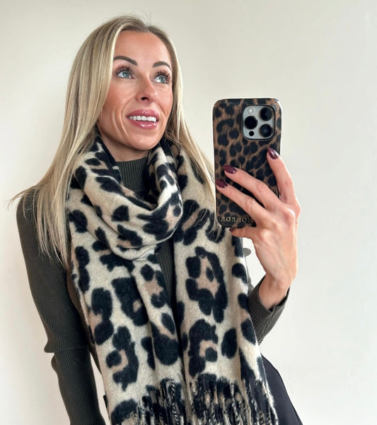 LEONIE Scarf - beige