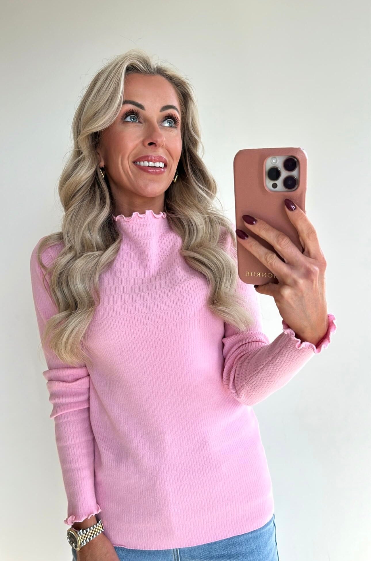 LILLIE Top - baby pink