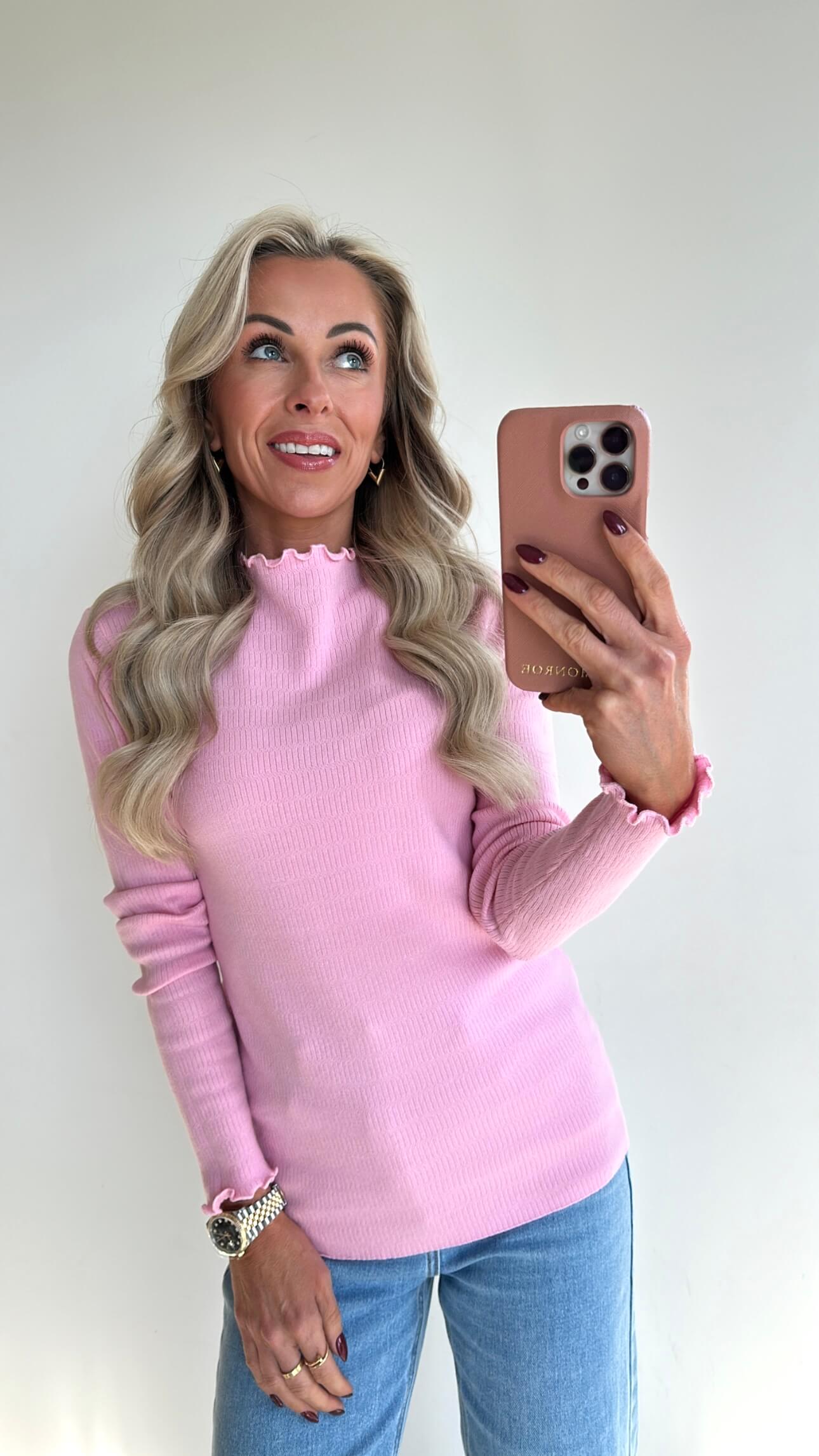 LILLIE Top - baby pink