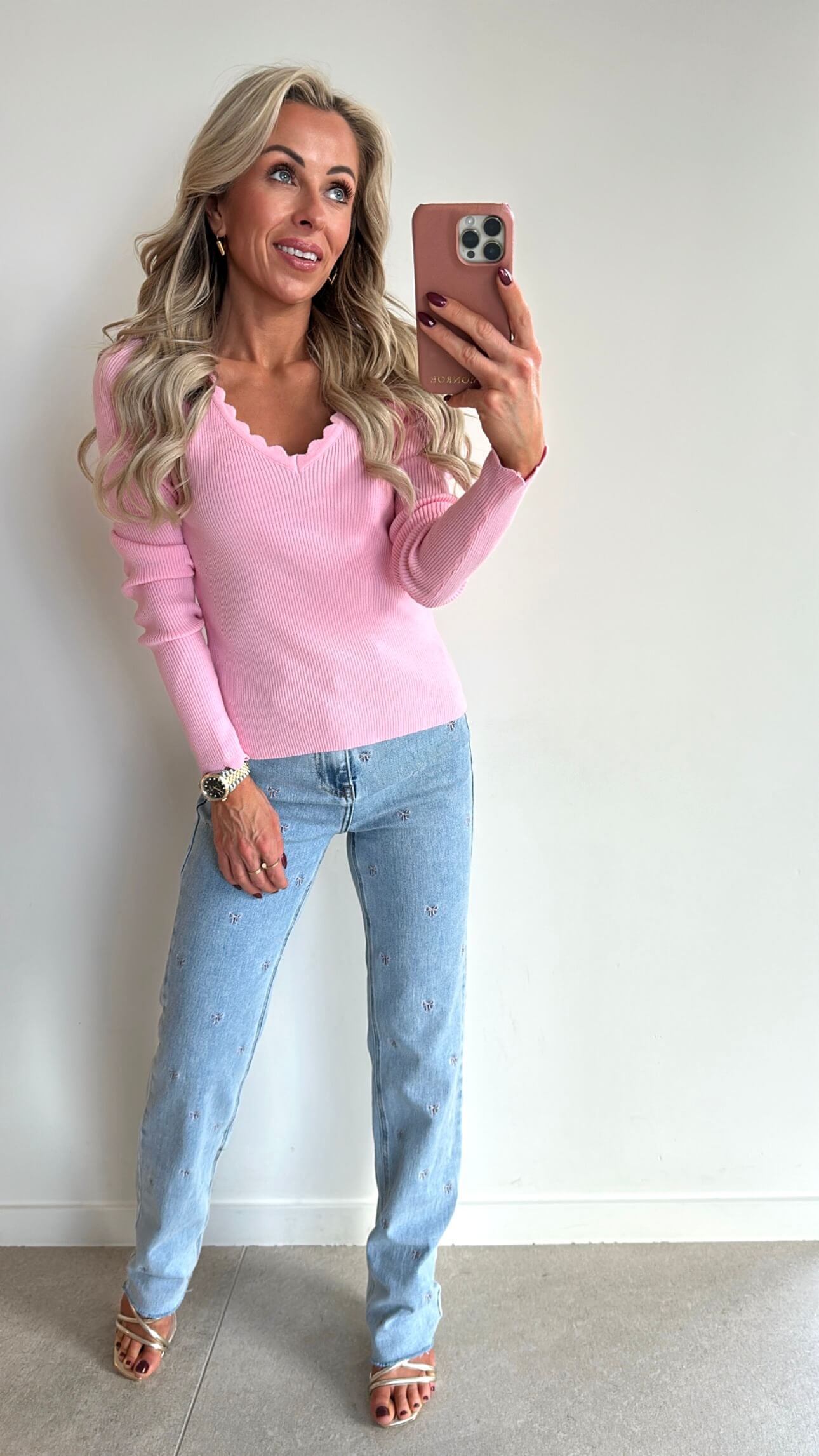 TILLIE Top - baby pink