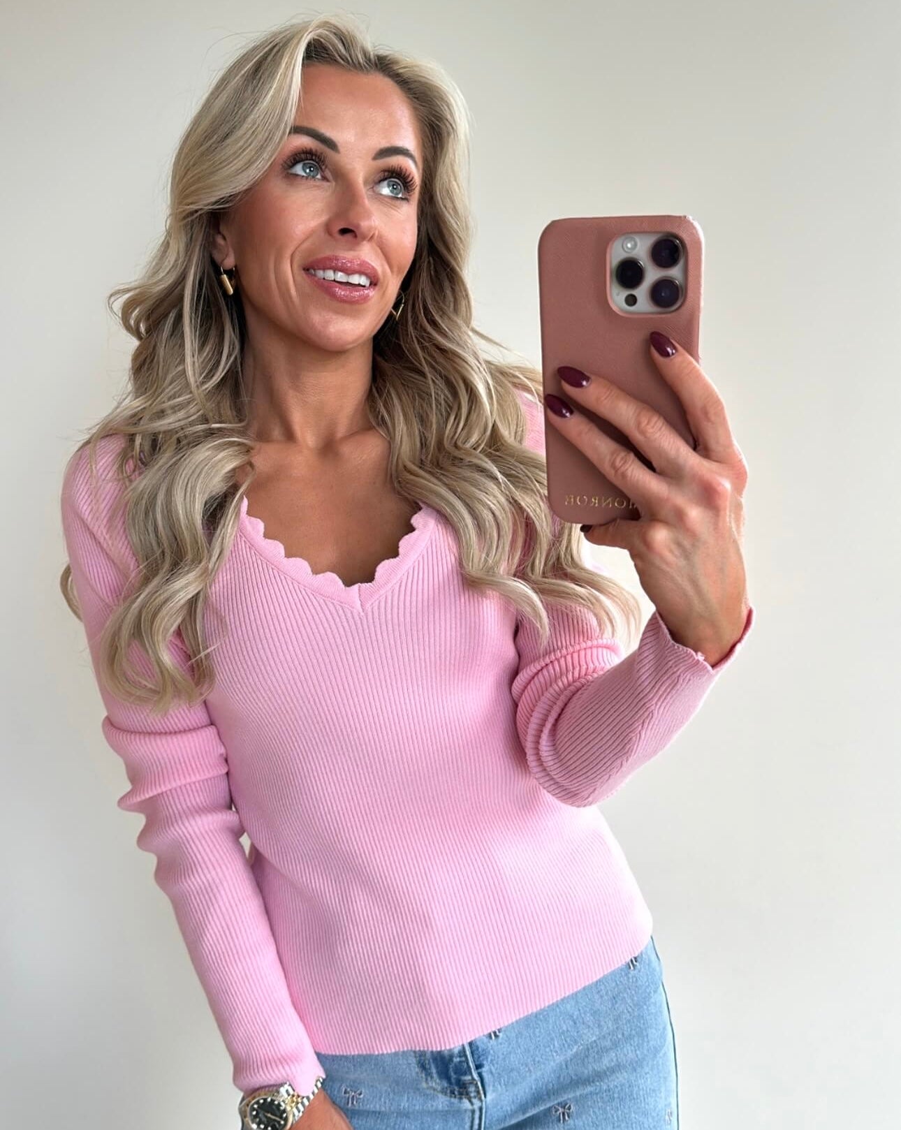 TILLIE Top - baby pink