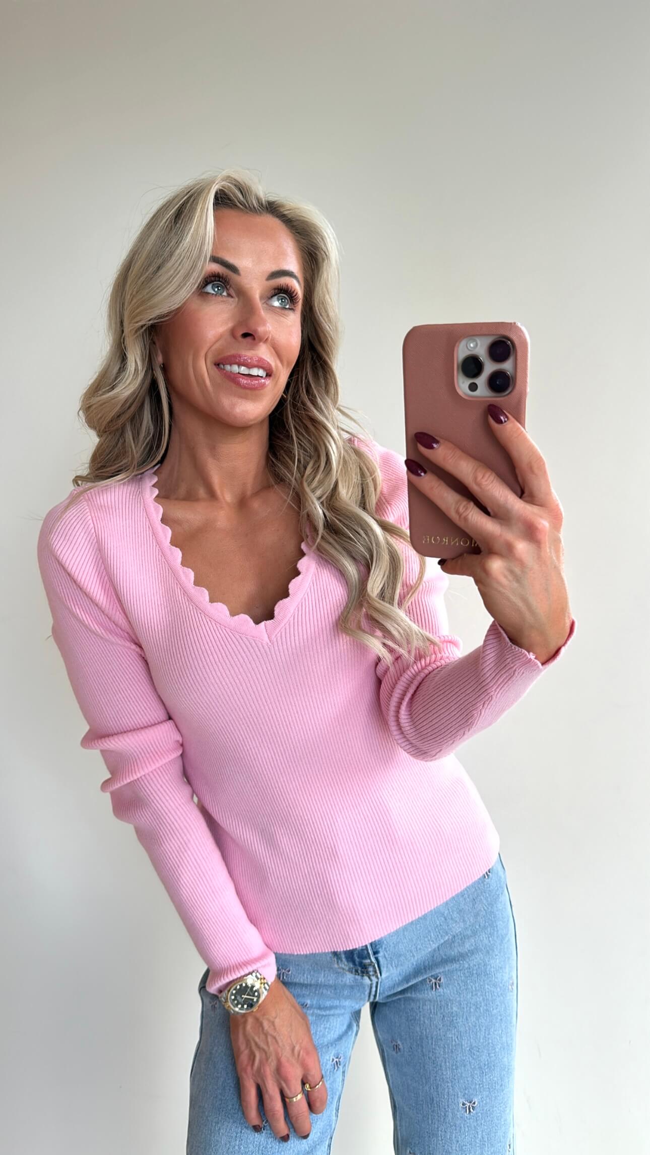 TILLIE Top - baby pink