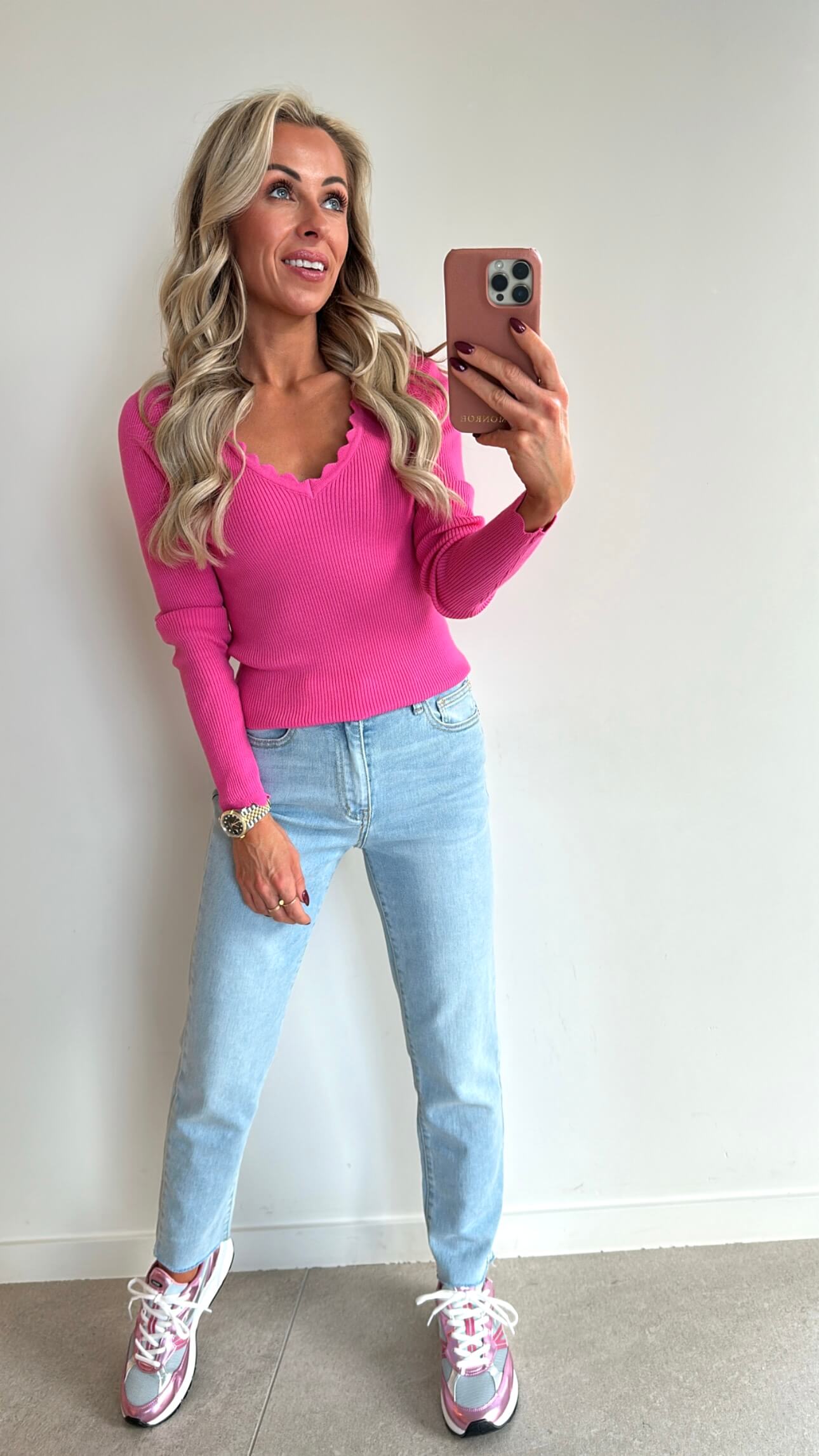 TILLIE Top - fuchsia