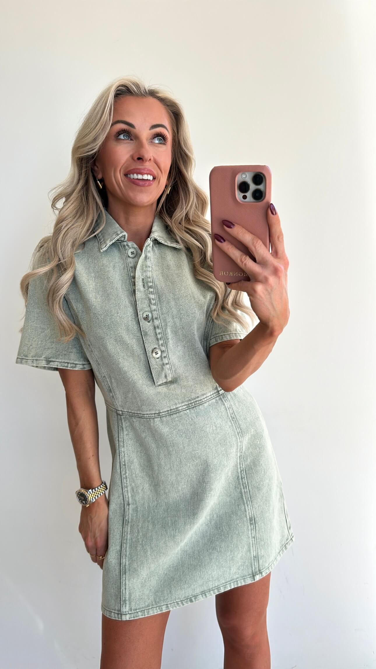 DAISIE Dress - khaki