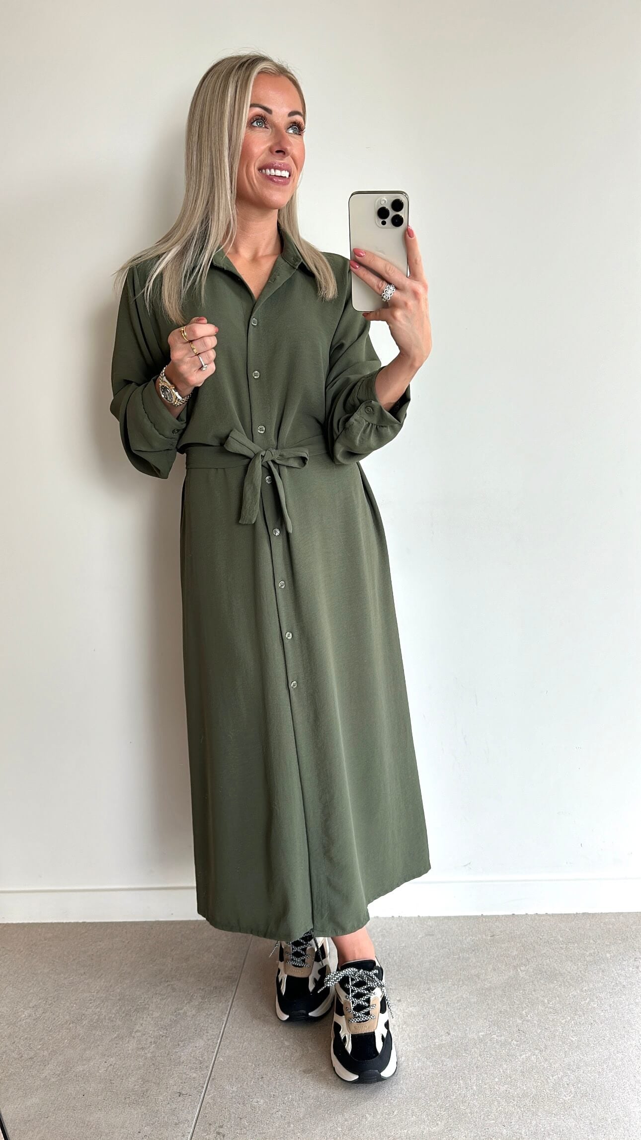 SOPHIE Dress - khaki