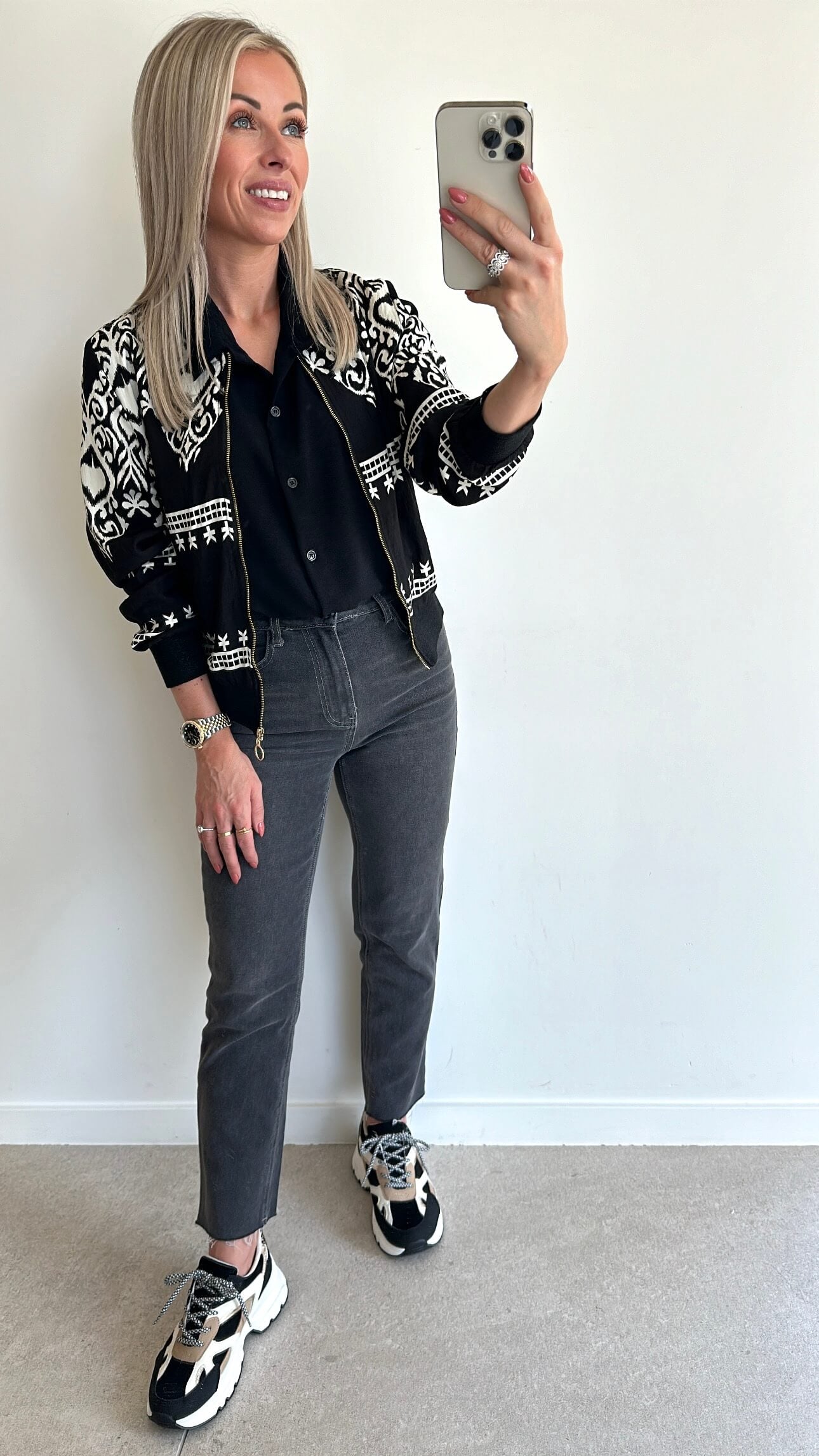 MOLLIE Blouse - black