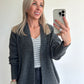 GISELLE Gilet - dark grey