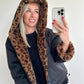 CARMIE Coat - leopard/black