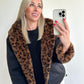 CARMIE Coat - leopard/black