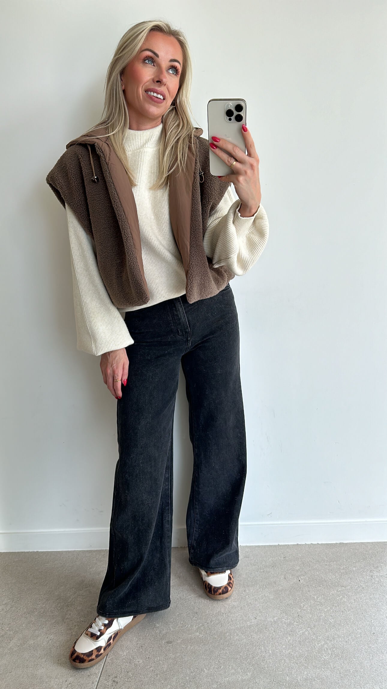 GEMMIE Gilet - taupe